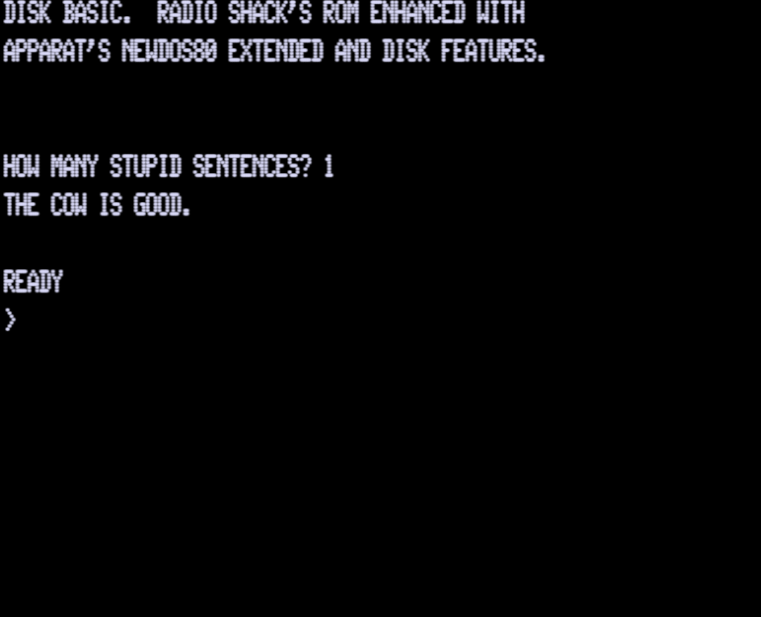 Screen shot